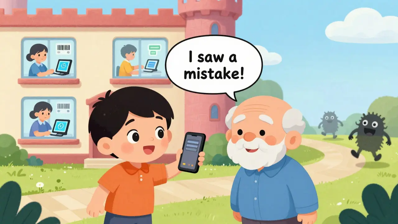 A child calls the ombudsman as a nursing home transforms into a safe castle with staff using modern tech.